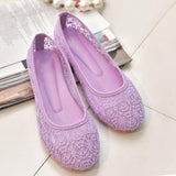 2019 nova mulheres flats shoes ballet flats deslizamento de Moda em sapatos recortes mulheres sapatos baixos doce oco sapatos femininos de verão sapatos casuais