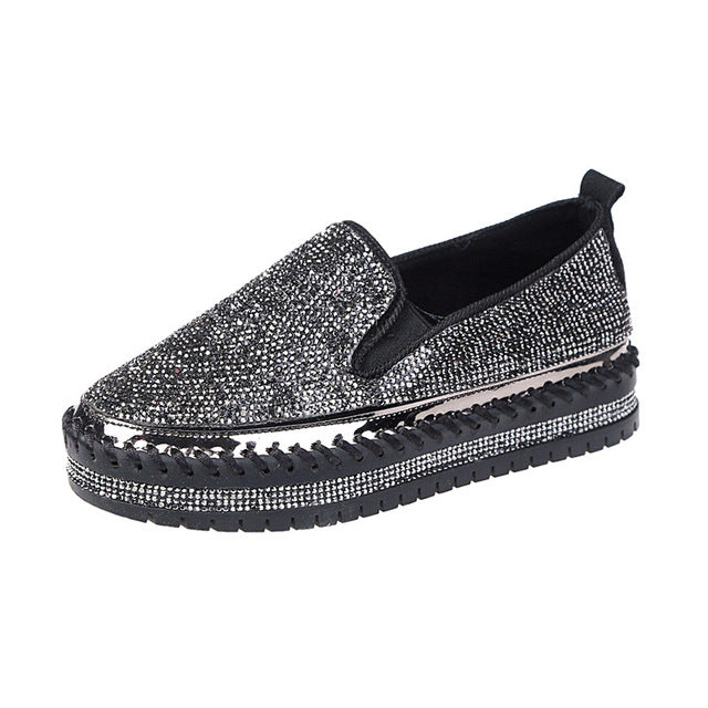 Europeu Famosa Marca Patchwork Creepers Flats Senhoras Loafers Alpercatas Sapatos de Mulher de Couro Genuíno Mocassins de Couro Branco