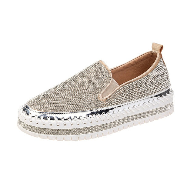 Europeu Famosa Marca Patchwork Creepers Flats Senhoras Loafers Alpercatas Sapatos de Mulher de Couro Genuíno Mocassins de Couro Branco