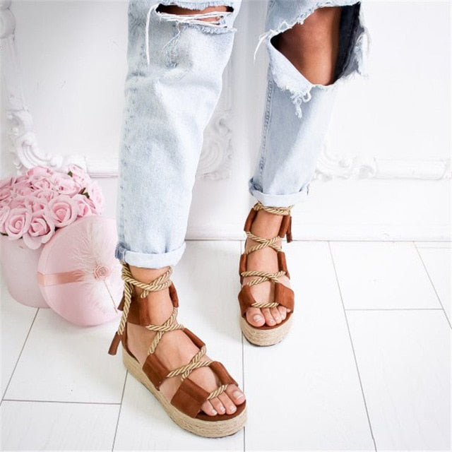 MoneRffi 2019 Novas Mulheres Moda Verão Sandálias de Praia Sapatos Femininos Confortáveis Sandálias Plataforma Cunha Sapatos de Salto Alto Plus Size