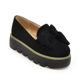 Mulheres Creeper Moda Primavera Borboleta-nó Plana Plataforma Sapatas Das Senhoras Para A Mulher Shallow Slip On Rebanho Sapatos Calçados Femininos