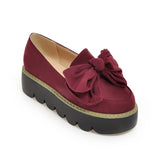 Mulheres Creeper Moda Primavera Borboleta-nó Plana Plataforma Sapatas Das Senhoras Para A Mulher Shallow Slip On Rebanho Sapatos Calçados Femininos