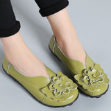 Mulheres Designer de Sapatos Baixos Mulheres Sapatos de Couro Genuíno Das Mulheres Sapatas Das Senhoras Mocassins Mulheres Sapatos Casuais Zapatos Mujer Tamanho 35- 44