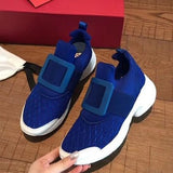 Prova Perfetto New air mesh cristal Formadores creeper sneakers mulheres sapatos casuais sapatos de plataforma fundo grosso strass tenis feminino