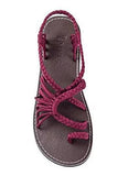 Sandálias das mulheres Plus Size 35-43 Confortável Mulher Sapatas do Verão Estilo Roma Sapatos de Praia Feminino Sandálias Planas Senhoras Chaussures femme
