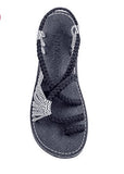 Sandálias das mulheres Plus Size 35-43 Confortável Mulher Sapatas do Verão Estilo Roma Sapatos de Praia Feminino Sandálias Planas Senhoras Chaussures femme