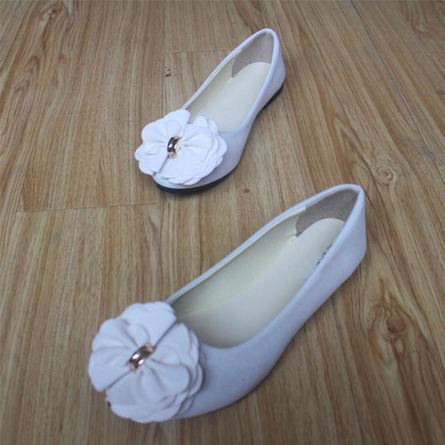 Sapatas das mulheres Ballet Flats 2019 Primavera Outono Moda Feminina Bailarina Apartamentos Sapatas Das Senhoras Sapatos de Flores Doces Sapatos Feminino