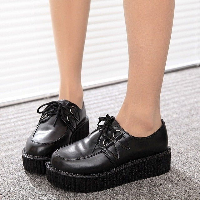 Trepadeiras Mulheres Sapatos Femininos Sapatos de Plataforma Plana Sapatos Moda Lace-Up Casual Sapatos de Camurça Preta Trepadeiras Sapatos Mulheres 10 Cores 35-41