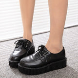 Trepadeiras Mulheres Sapatos Femininos Sapatos de Plataforma Plana Sapatos Moda Lace-Up Casual Sapatos de Camurça Preta Trepadeiras Sapatos Mulheres 10 Cores 35-41