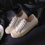 XiuNingYan As Sapatilhas Das Mulheres Sapatos Casuais Mulher 2019 Moda Primavera Trepadeiras Sapatas de Lona Senhora Apartamentos Senhoras Sapatos Plataforma de Funcionamento