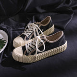 XiuNingYan As Sapatilhas Das Mulheres Sapatos Casuais Mulher 2019 Moda Primavera Trepadeiras Sapatas de Lona Senhora Apartamentos Senhoras Sapatos Plataforma de Funcionamento