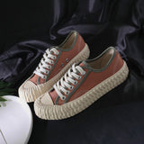 XiuNingYan As Sapatilhas Das Mulheres Sapatos Casuais Mulher 2019 Moda Primavera Trepadeiras Sapatas de Lona Senhora Apartamentos Senhoras Sapatos Plataforma de Funcionamento